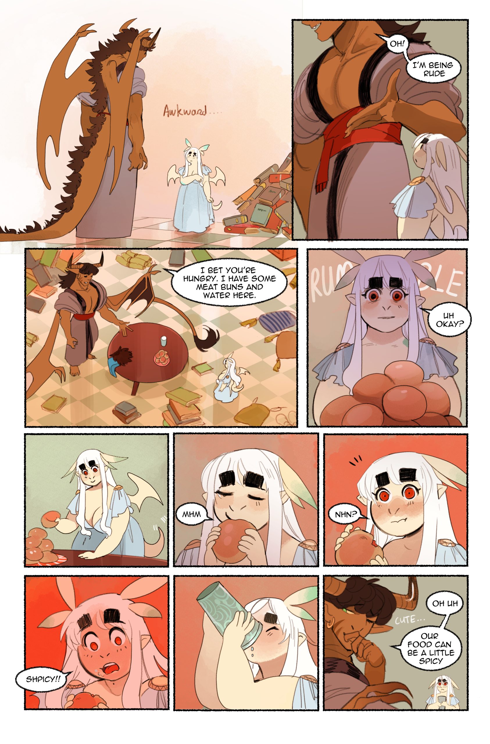 Oh no sorry about my ~*~*spicy buns*~*~